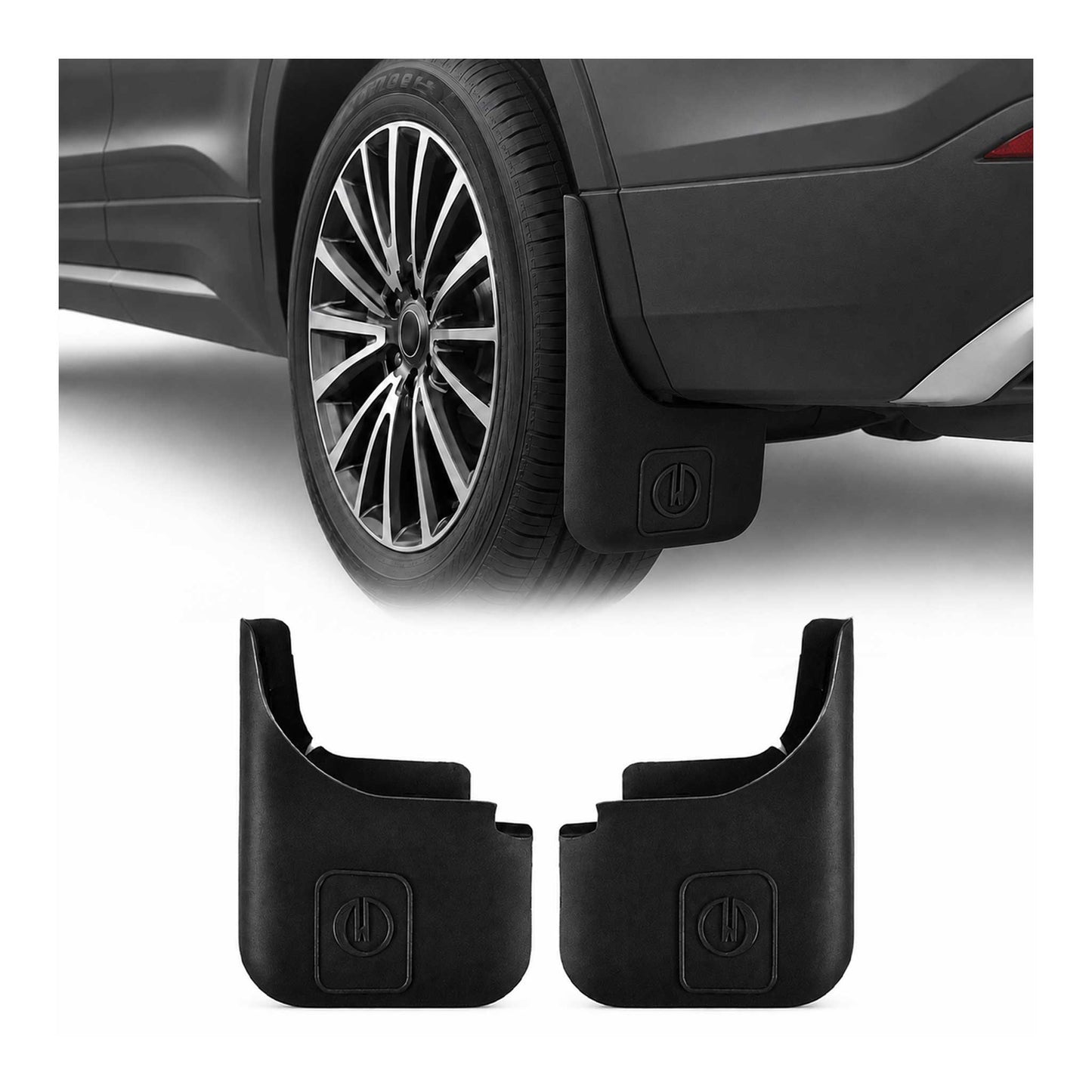 2017-2022 Nissan Rogue Sport Mud Guards Splash Mud Flaps Black 2Pcs