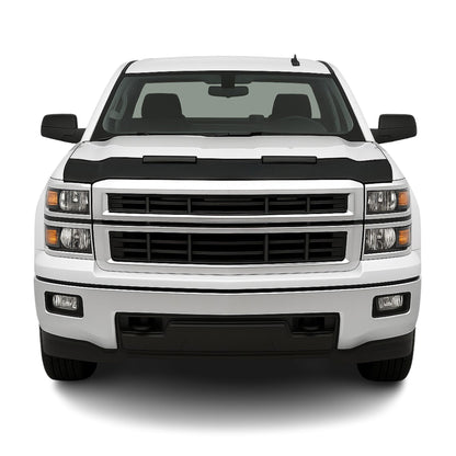 2014-2015 Chevrolet Silverado 1500 Car Bonnet Mask Hood Bra Black
