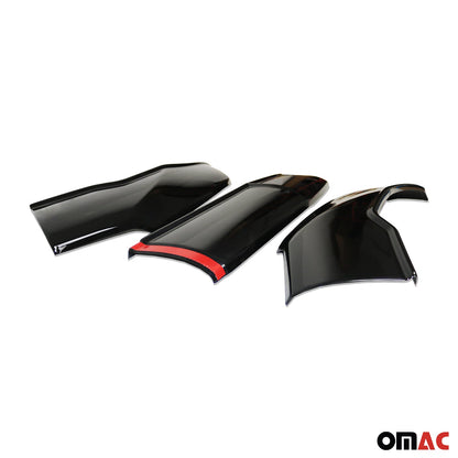 2019-2026 Mercedes Sprinter W907 910 Front Bug Shield Hood Deflector 3Pcs