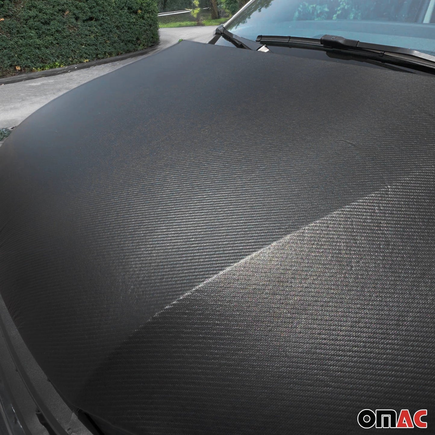 2014-2022 RAM ProMaster Car Bonnet Mask Hood Bra Carbon Black Full Coverage
