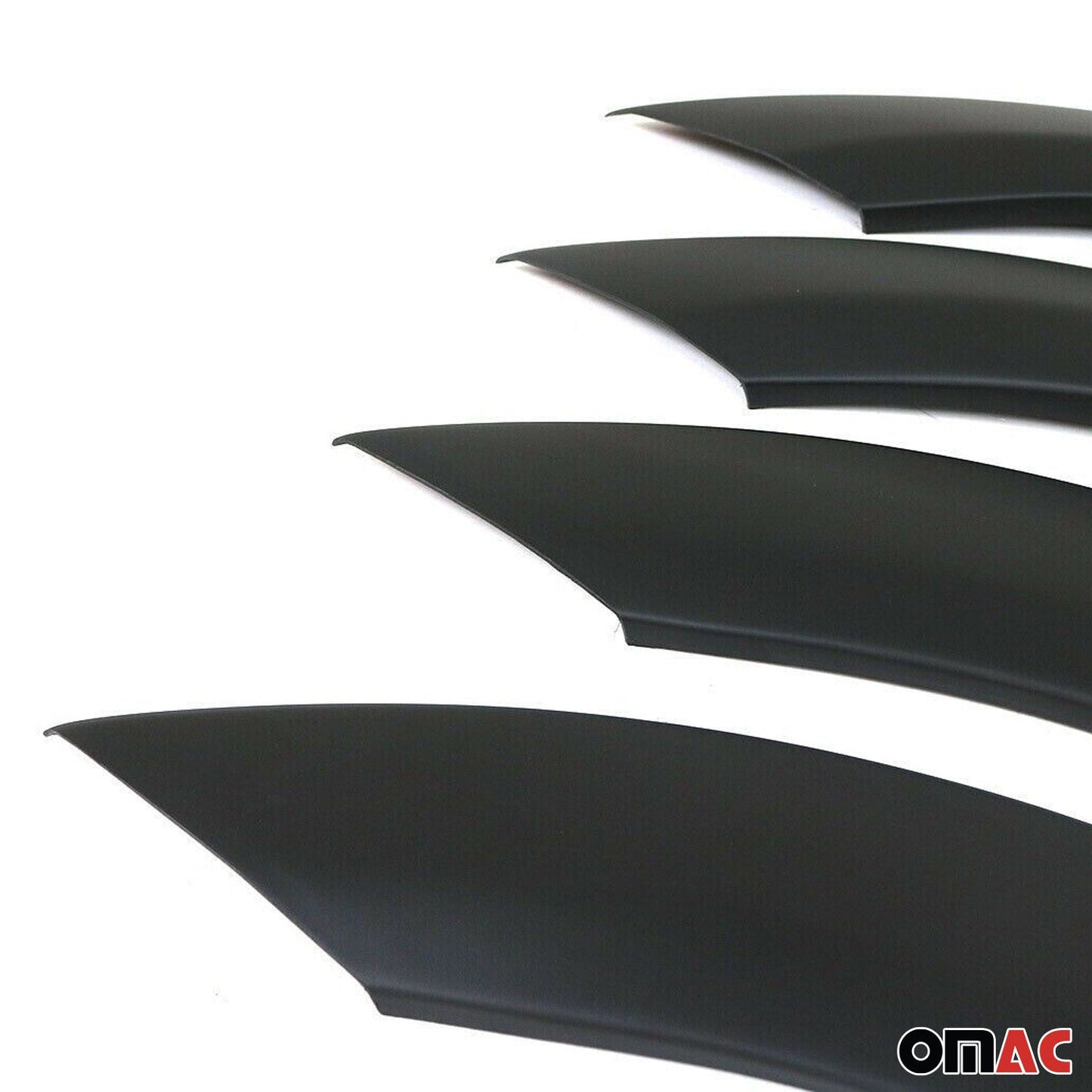 2019-2026 Mercedes Sprinter W907 910 Fender Flares Wheel Protector Black 4x