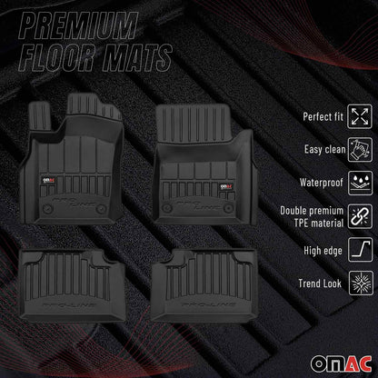 2013-2015 Jeep Grand Cherokee OMAC Premium Floor Matss Waterproof Heavy Duty