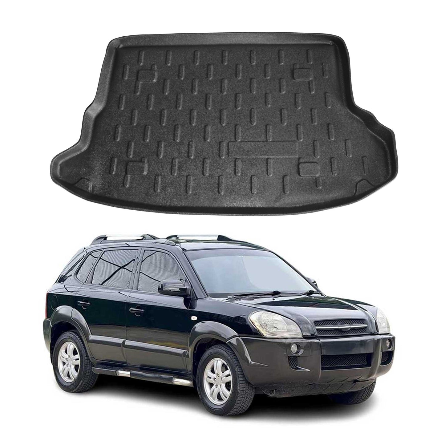 2005-2009 Hyundai Tucson Cargo Liner Trunk Mat All Weather Black