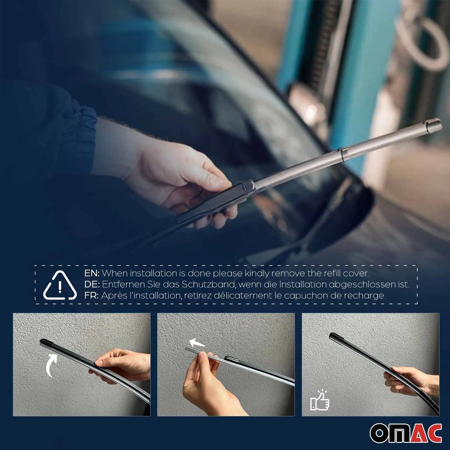 2019-2026 BMW X7 G07 Front Windshield Wiper Blades
