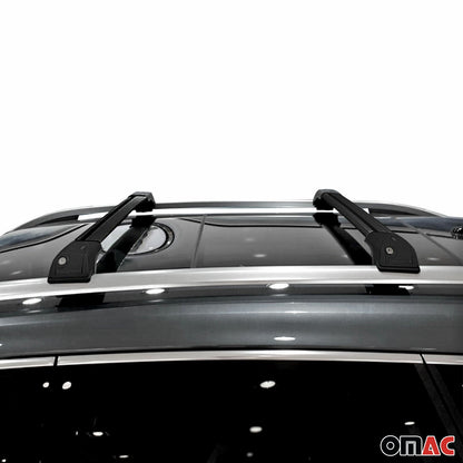 2008-2014 BMW X6 E71 & E72 Roof Rack Cross Bars Black