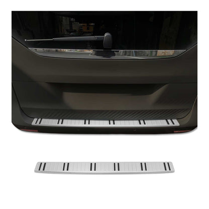 2016-2026 Mercedes Metris Rear Bumper Guard Stainless Steel Brushed with Plastic