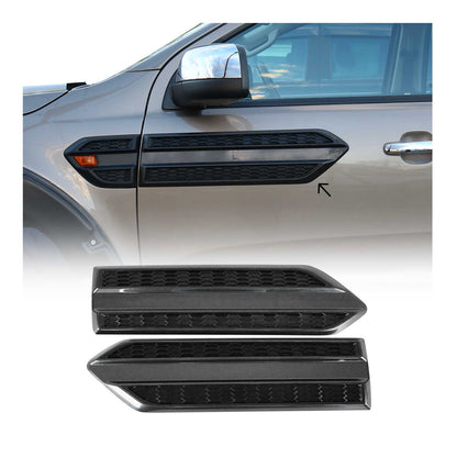 2016-2022 Mercedes GLC Class X253 Side Door Molding Trim Skirt Garnish Black 2 Pcs
