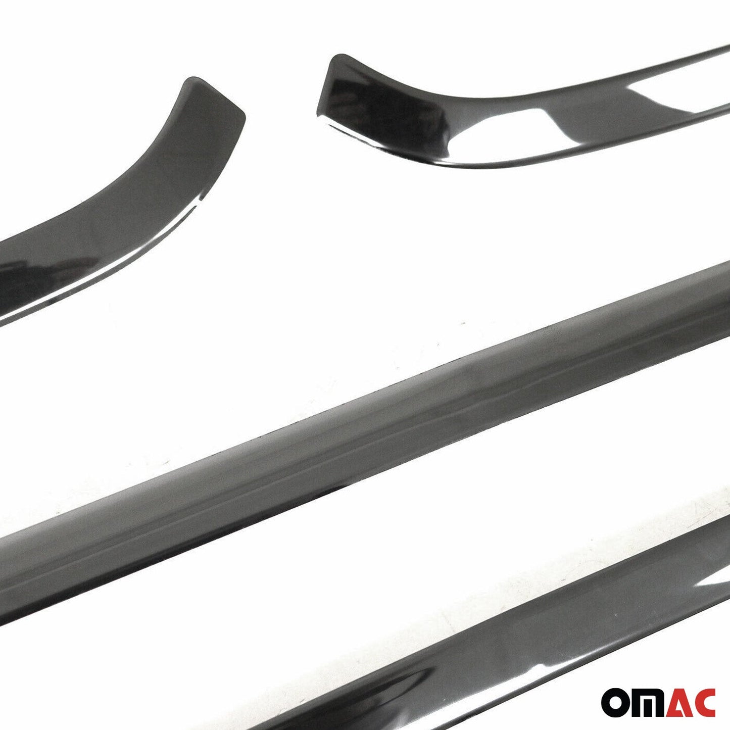 2019-2026 Mercedes Sprinter W907 910 Front Bumper Grill Trim Stainless Steel Dark 4x
