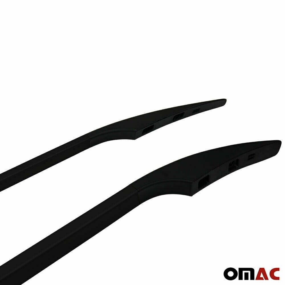 2016-2023 Mercedes Metris Mid Wheel Base Roof Rack Rails Side Rails Black