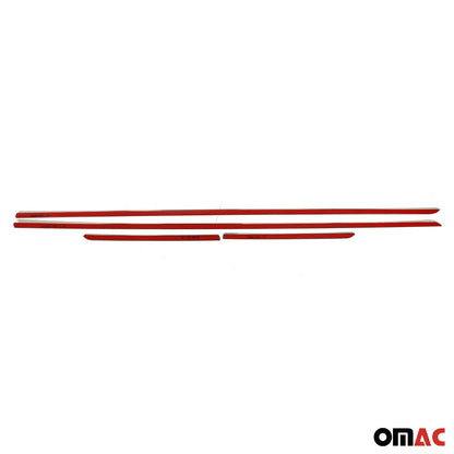 2013-2017 Hyundai Elantra GT Side Door Molding Trim Skirt Garnish Stainless Steel 4x