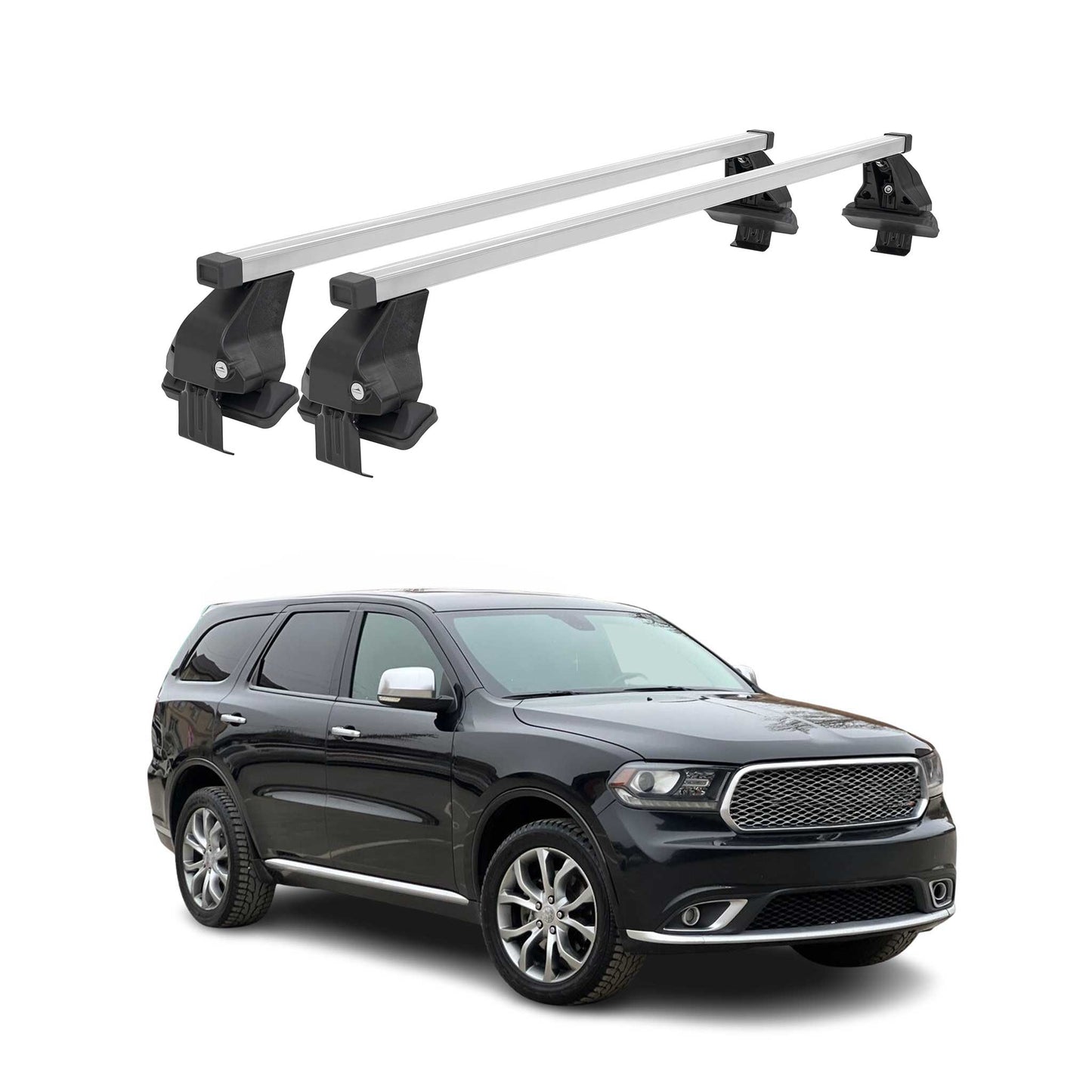 2011-2026 Dodge Durango Roof Rack Cross Bars Silver