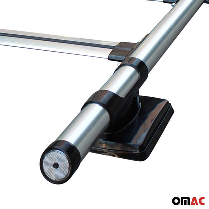 2019-2023 Ford Ranger Double Cab Roof Rack Rails Side Rails Silver