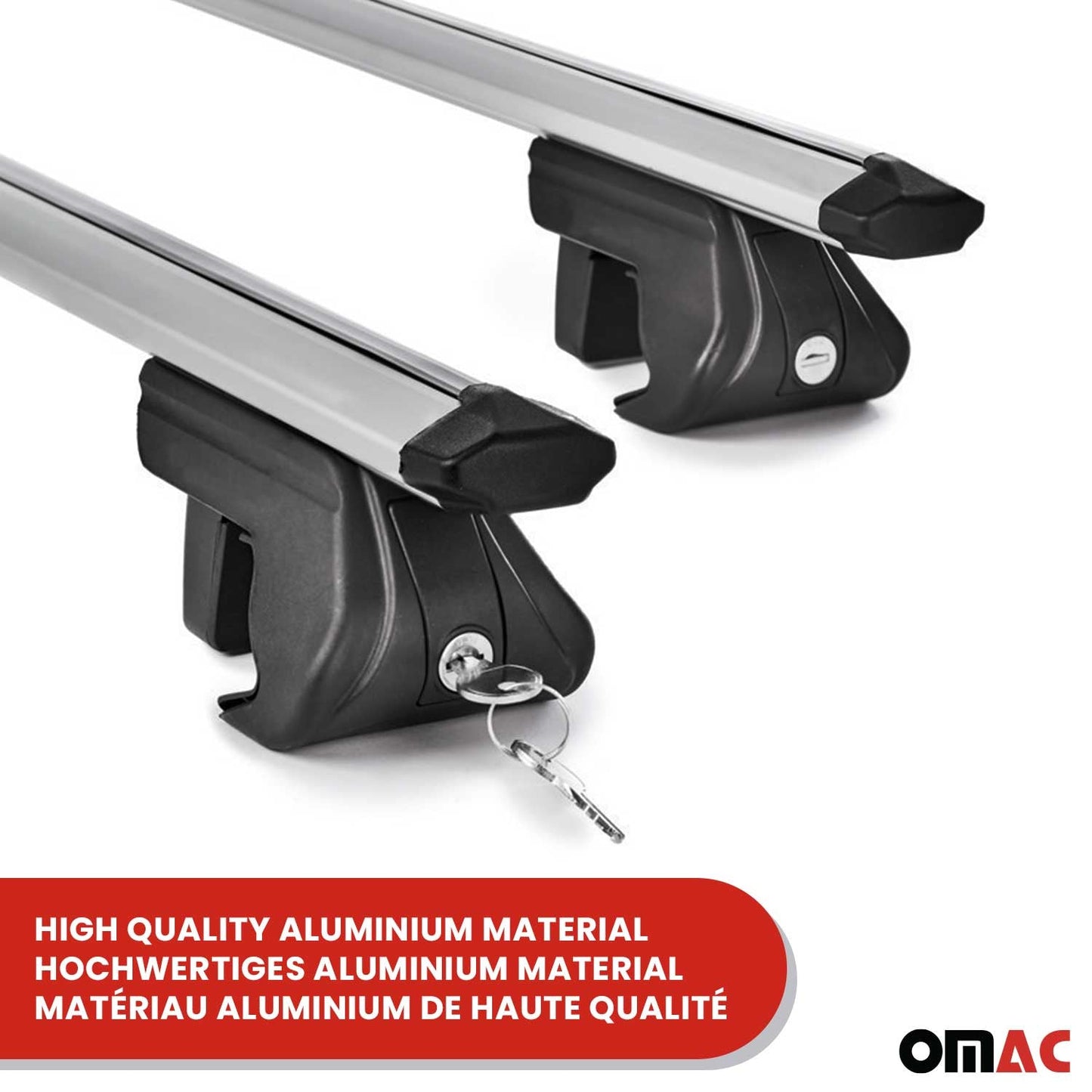 2017-2023 Subaru Impreza Roof Rack Cross Bars Luggage Carrier 2 Pcs