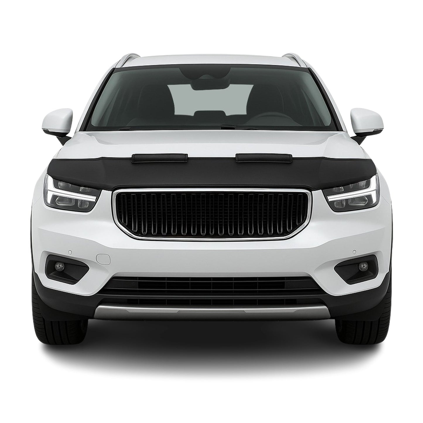 2019-2026 Volvo XC40 Car Bonnet Mask Hood Bra Black 1 Pc