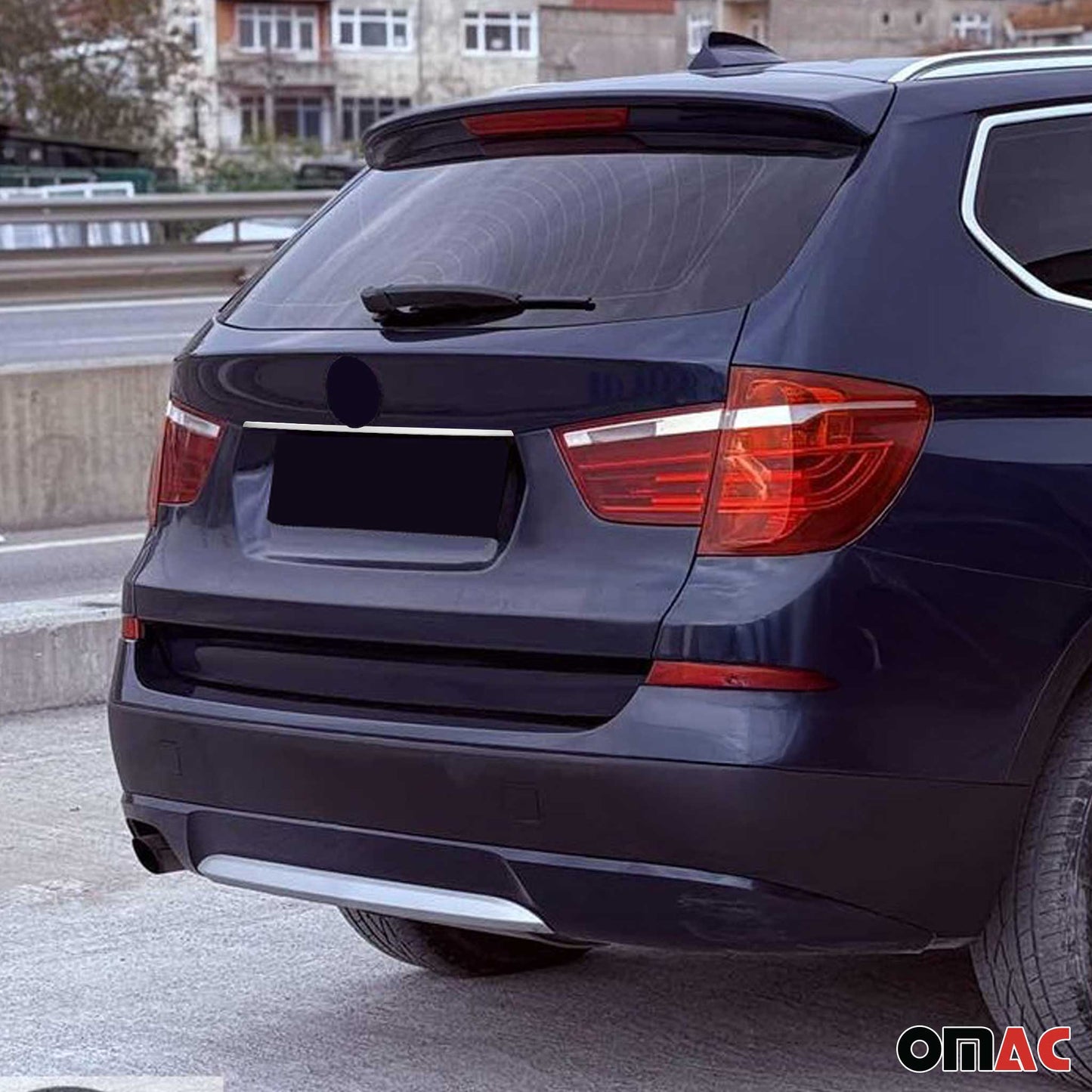 2011-2017 BMW X3 F25 Rear Trunk Tailgate Door Handle Cover Stainless Steel
