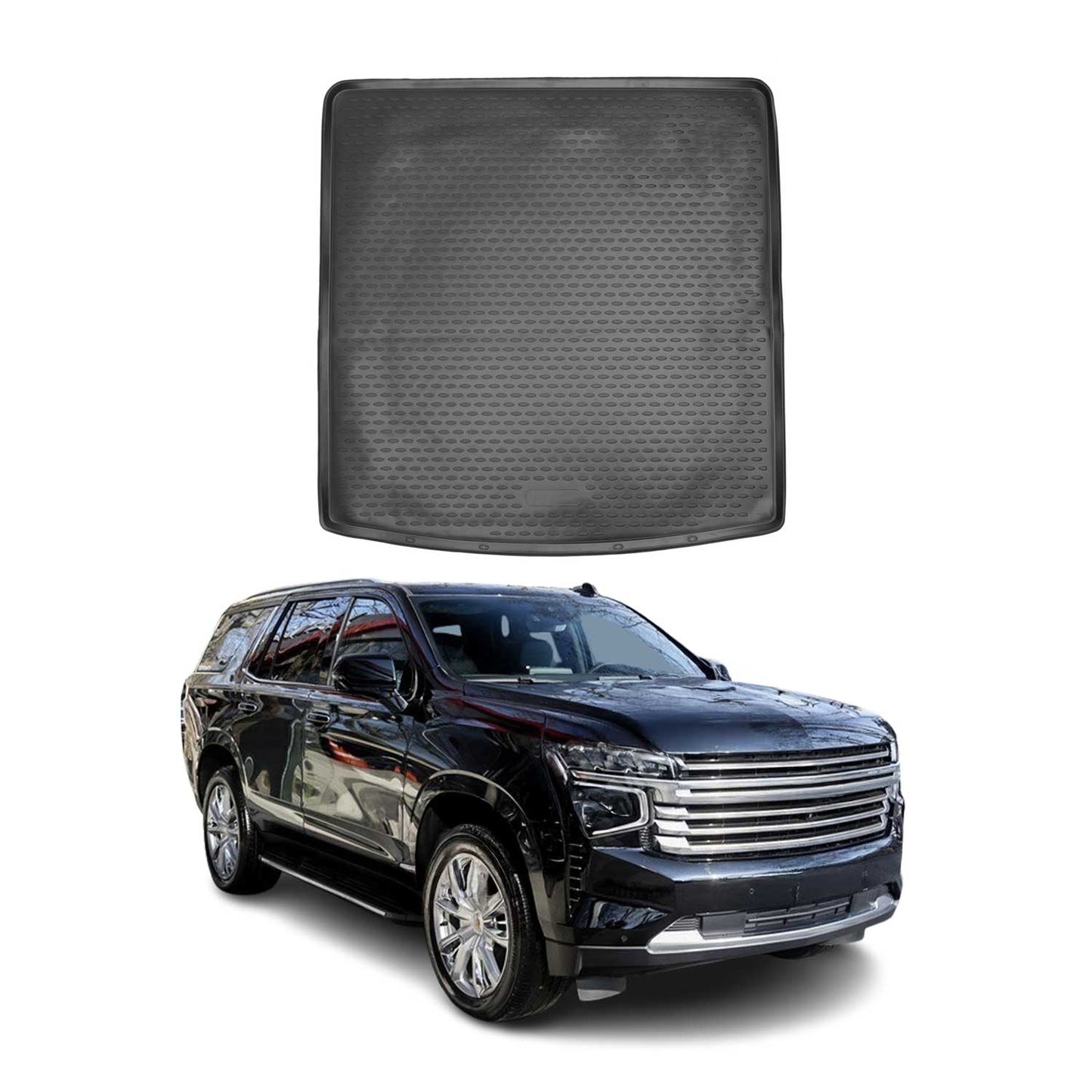 2021-2026 Chevrolet Tahoe Cargo Liner Trunk Mat All Weather Black