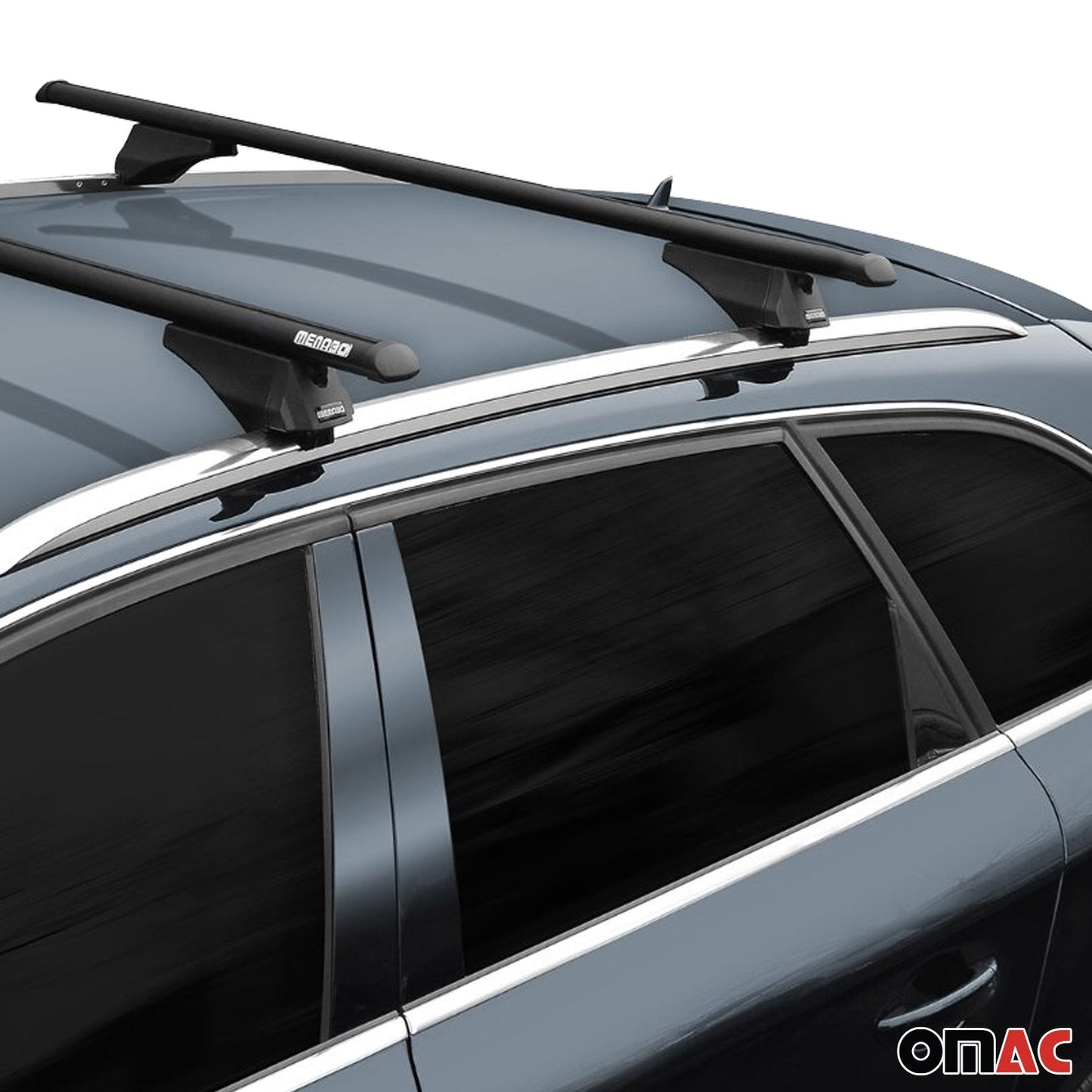 2025-2026 Toyota Crown Signia Roof Rack Cross Bars Luggage Carrier Black 2Pcs