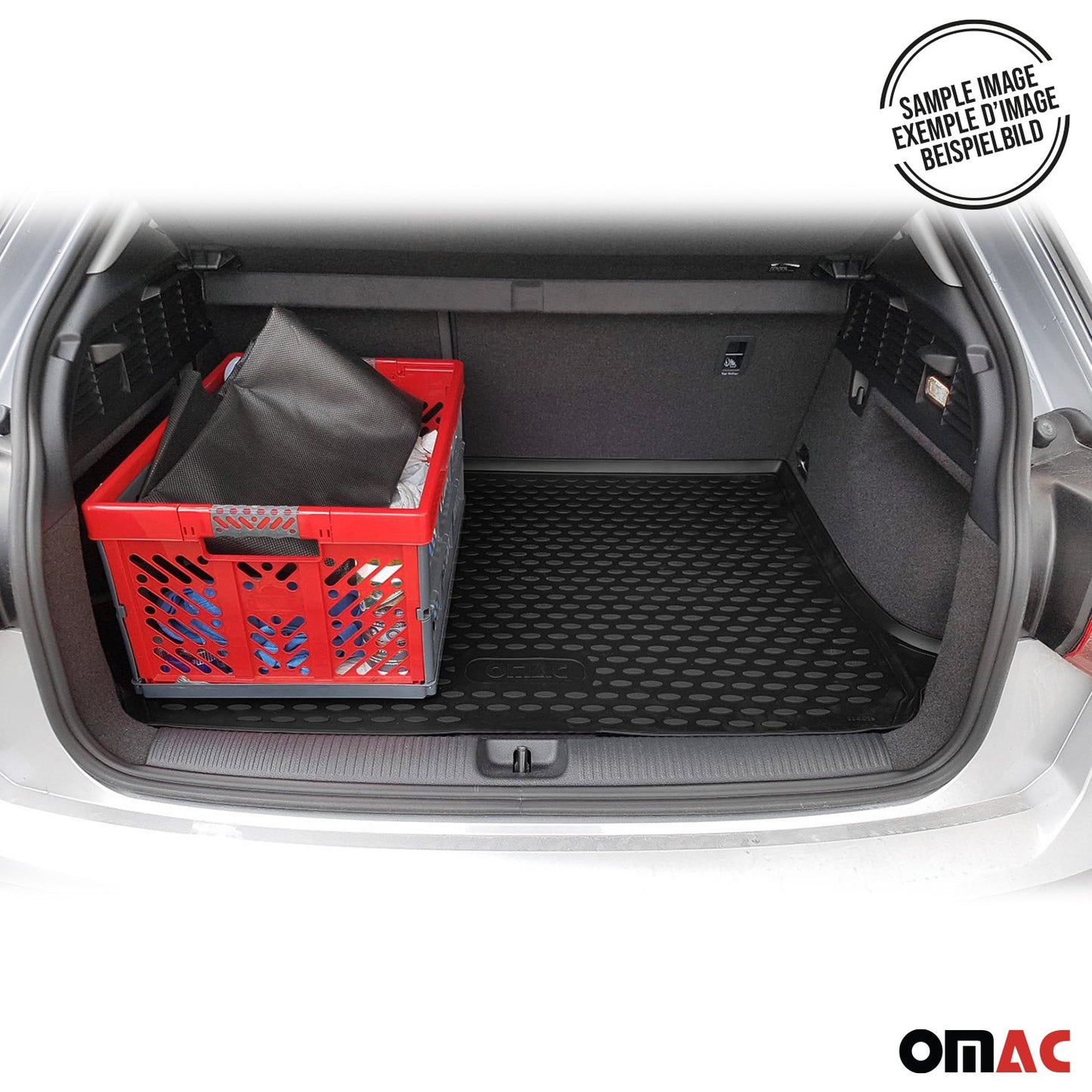 2018-2022 Ford EcoSport Cargo Liner Trunk Mat All Weather Upper Black
