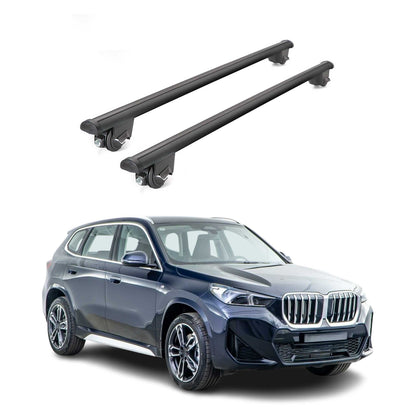 2022-2026 BMW X1 U11 Roof Rack Cross Bars Luggage Lbs Black 2 Pcs