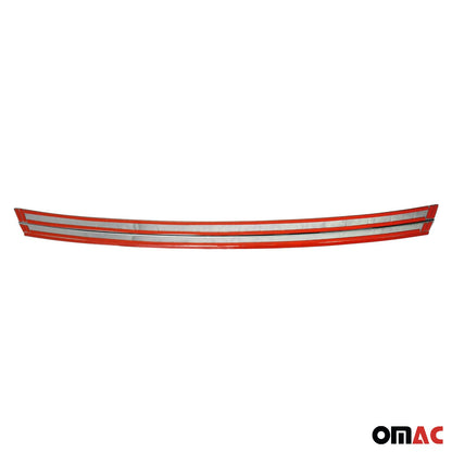 2017-2024 Audi Q7 4M Rear Bumper Guard Stainless Steel Brushed