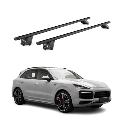 2017-2026 Porsche Cayenne Roof Rack Cross Bars Black