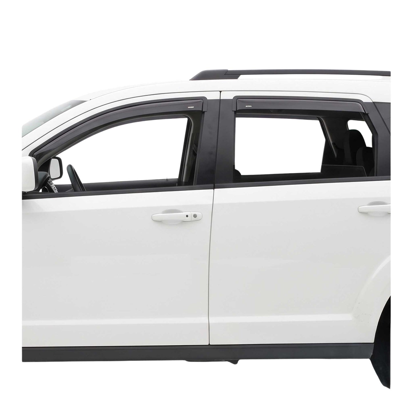 2009-2020 Dodge Journey Window Visor Vent Rain Deflector 4Pcs Smoke