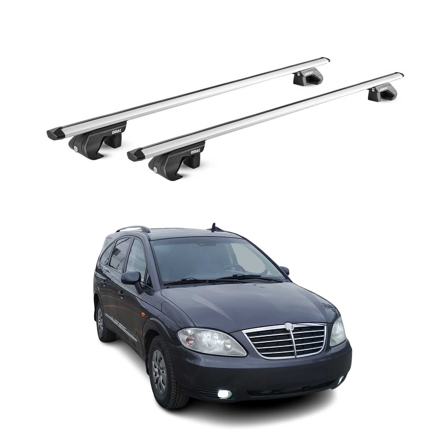 2019-2026 Subaru Ascent Roof Rack Cross Bars Luggage Carrier 2 Pcs