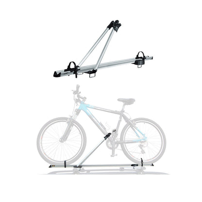 Pro Bike Carrier Roof Mount Aluminum Bicycle Rack Cycling Holder Car Truck SUV