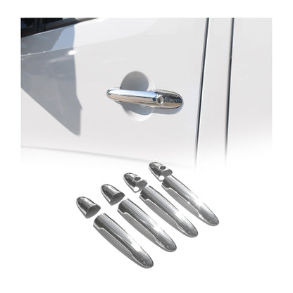 2006-2018 Mercedes Sprinter 2006-2018 4-Door Car Door Handle Cover Protector Stainless Steel chrome 8Pcs