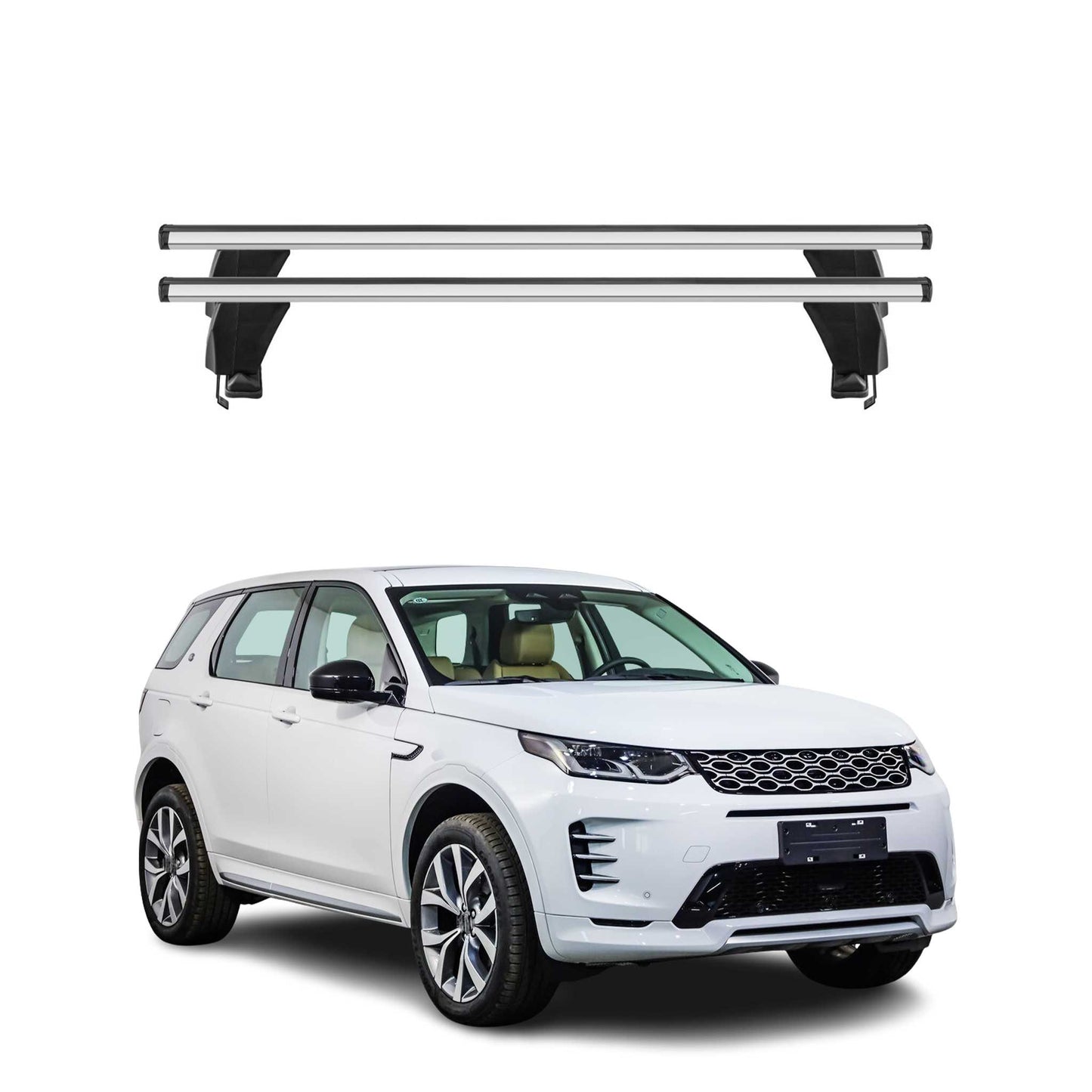 2020-2026 Land Rover Discovery Sport Roof Rack Cross Bars Silver
