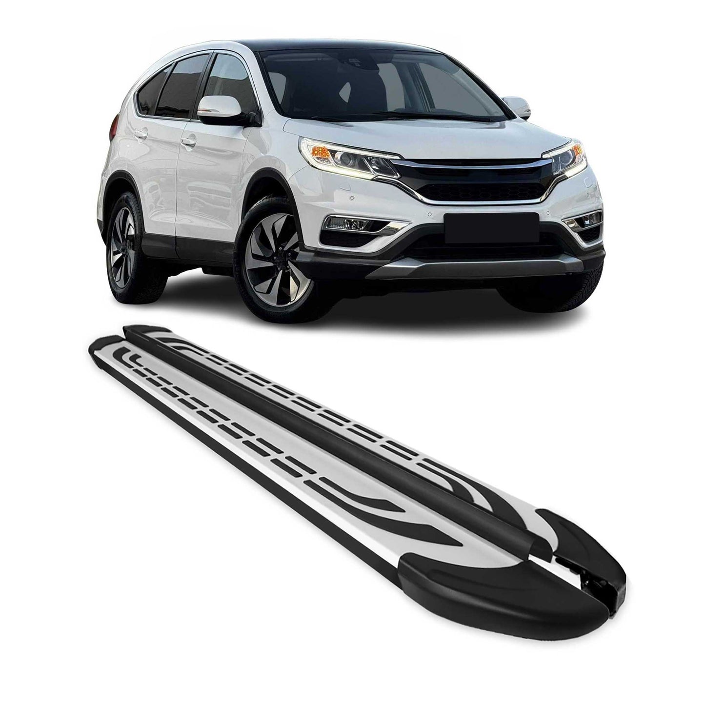 2007-2016 2007-2011 Honda CR-V Nerf Bar Side Step Running Boards Alu 2x