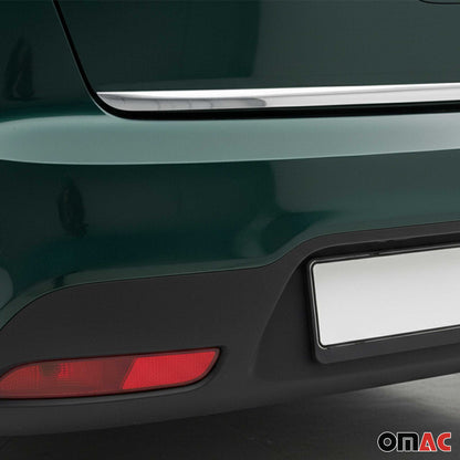 2012-2015 Kia Rio Rear Trunk Molding Trim Stainless Steel Silver