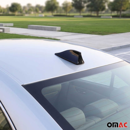 Car Shark Fin Antenna Roof Radio AM/FM Signal Aerial Accessories Black