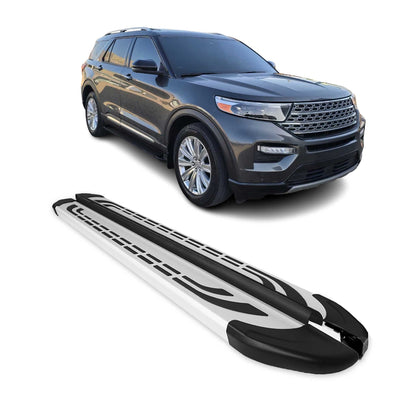 2020-2026 Ford Explorer Nerf Bar Side Step Running Boards Alu 2x