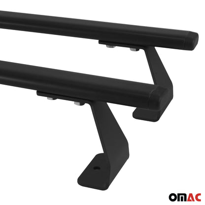 2015-2022 RAM ProMaster City Roof Rack Cross Bars Steel Black 2Pcs