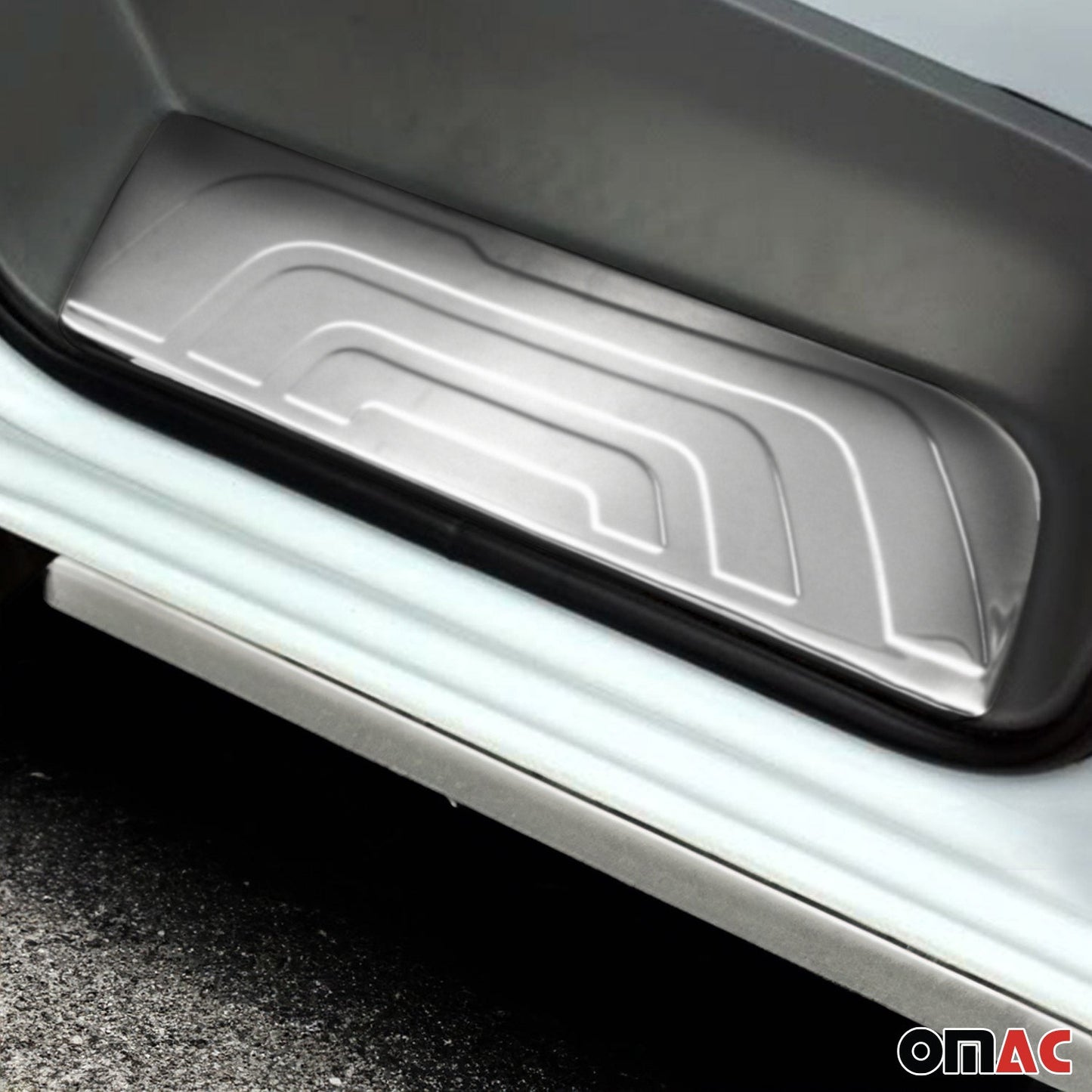2019-2026 Mercedes Sprinter W907 910 Door Sill Scuff Plate Scratch Stainless Steel
