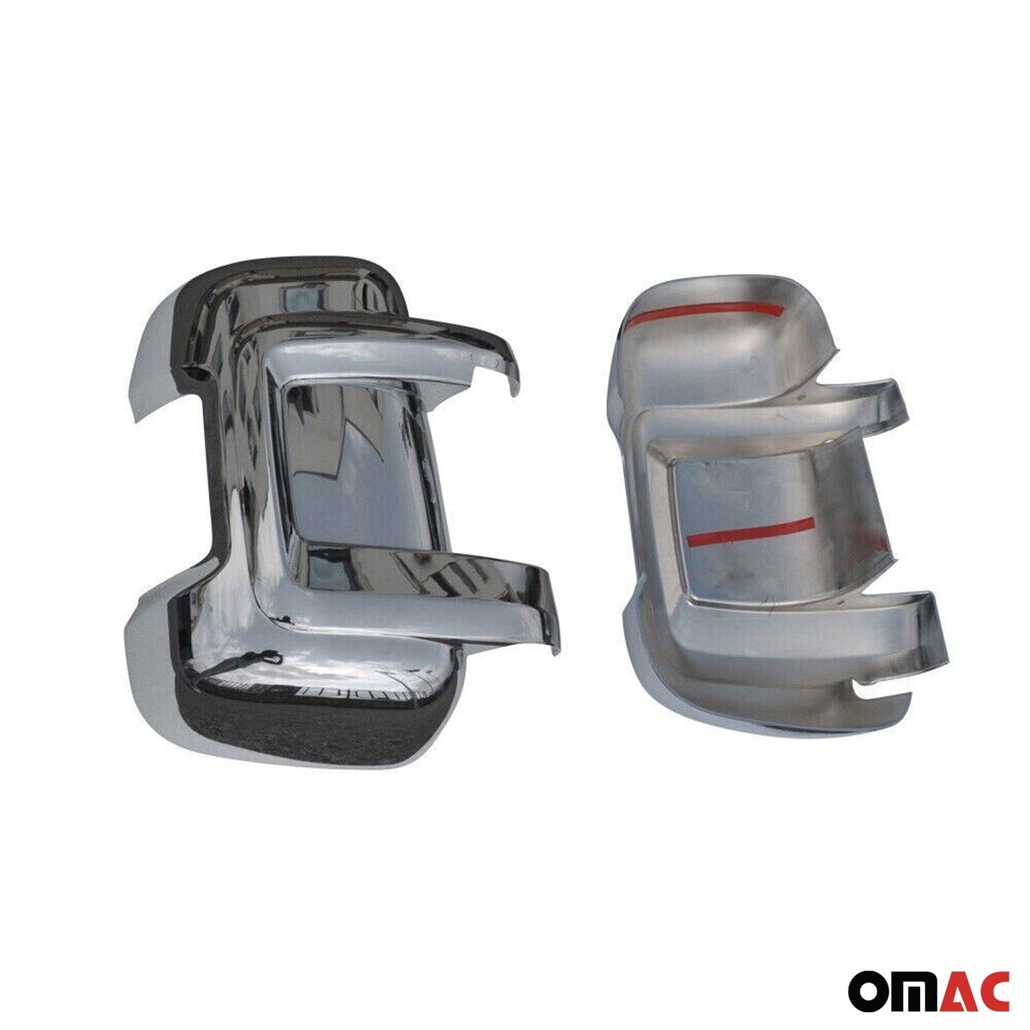 2014-2026 RAM ProMaster Side Mirror Cover Caps Chrome Silver 2 Pcs