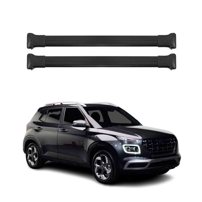 2020-2026 Hyundai Venue Roof Rack Cross Bars Black