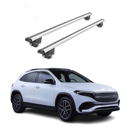 2022-2026 Mercedes EQA Roof Rack Cross Bars Silver