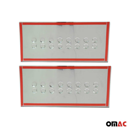 2014-2026 RAM ProMaster Door Sill Scuff Plate Scratch Protector Stainless Steel 2Pcs