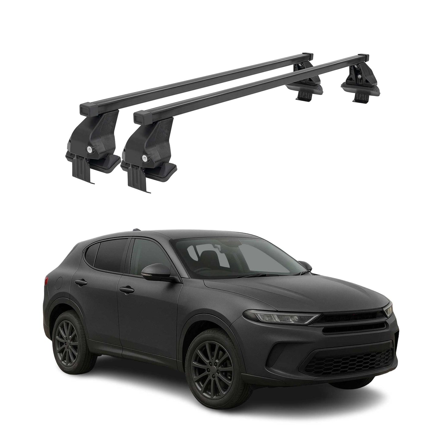 2023-2025 Dodge Hornet Roof Rack Cross Bars Black
