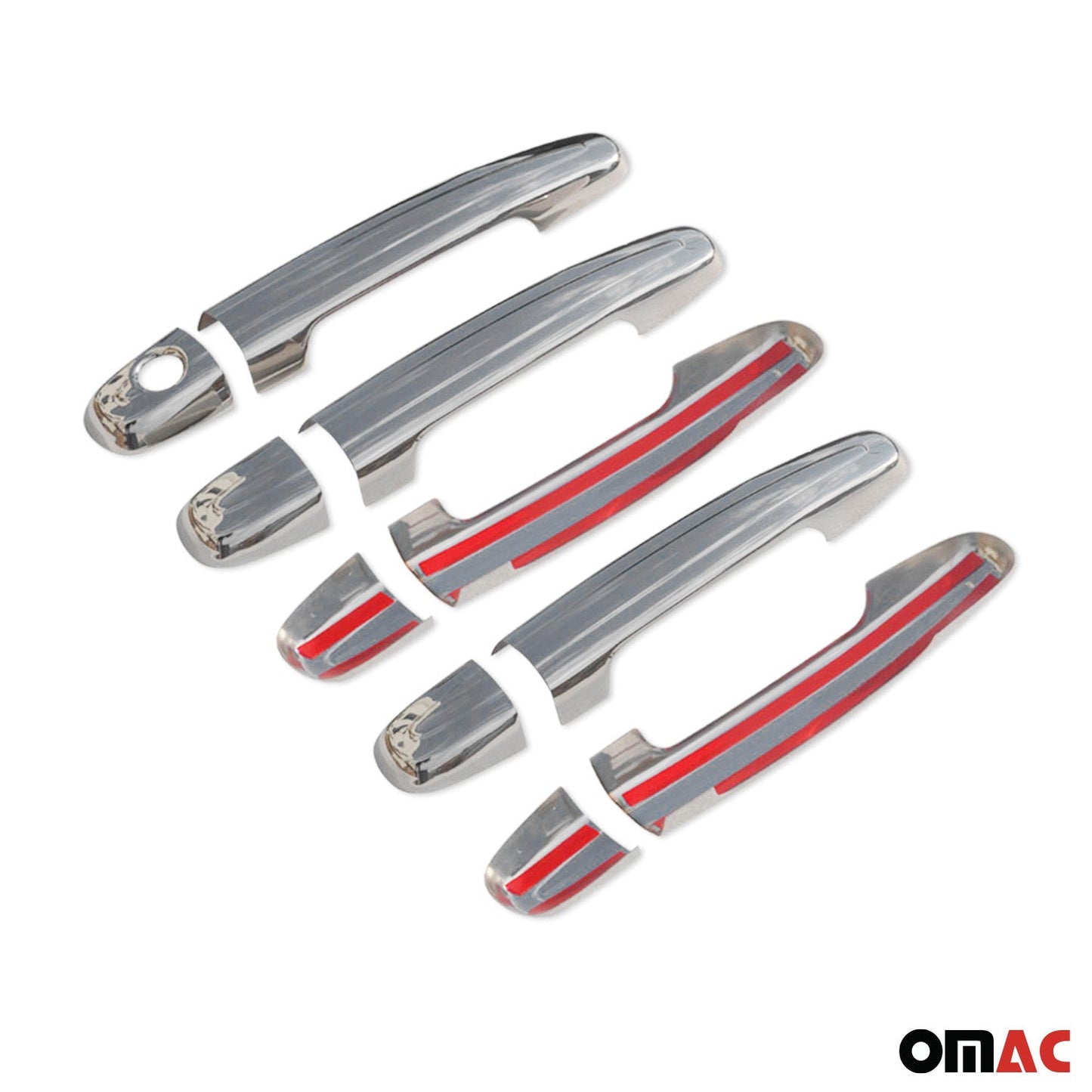 2006-2012 Toyota RAV4 Car Door Handle Cover Protector Stainless Steel Chrome 10 Pcs