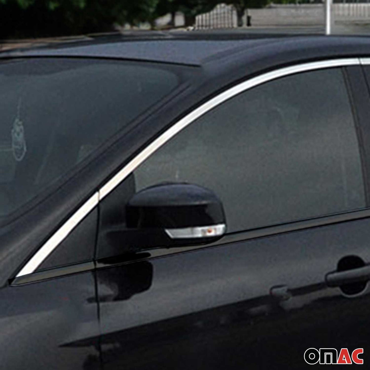 2012-2018 Ford Focus Hatchback Window Molding Trim Streamer Stainless Steel