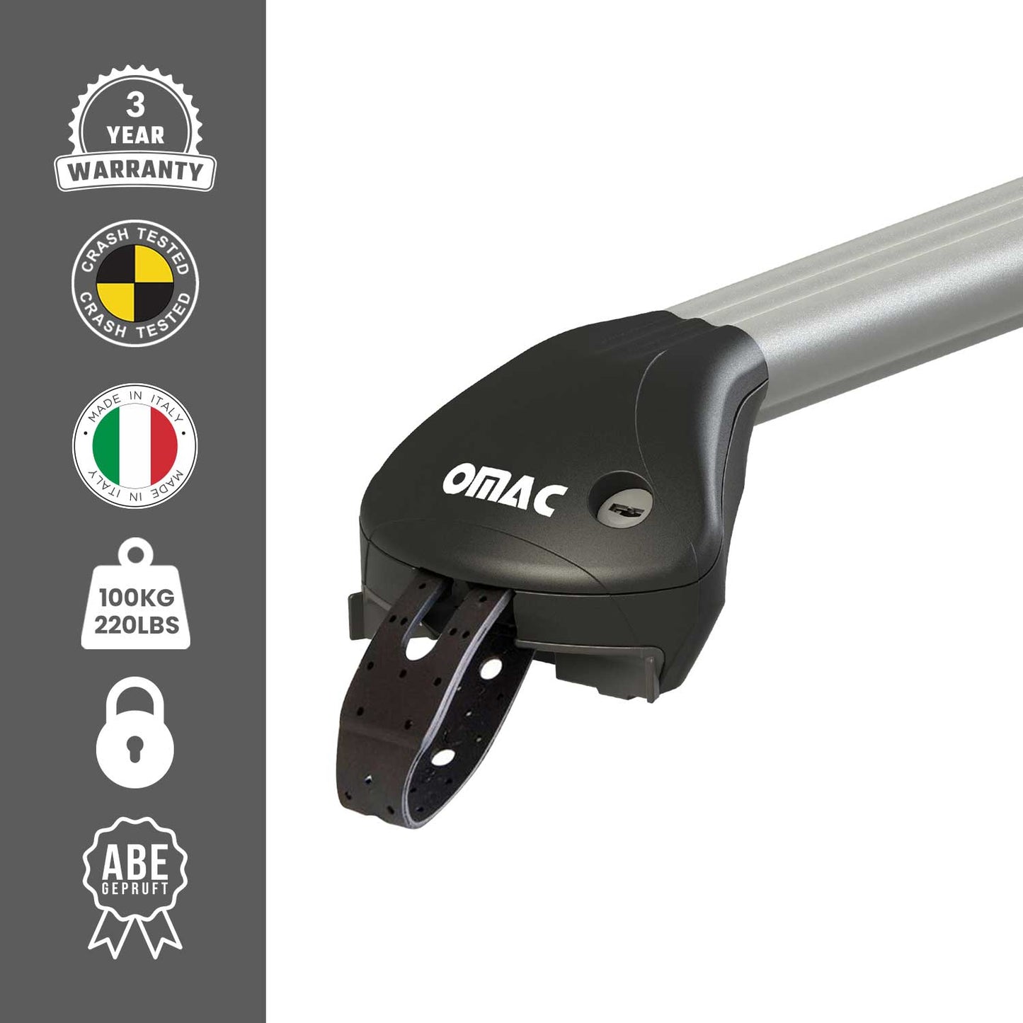 2023-2026 Kia Sportage Roof Rack Cross Bars Silver Lugage Carrier 2 Pcs