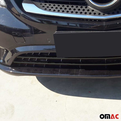 2016-2024 Mercedes Metris Front Bumper Trim Molding Stainless Steel Dark