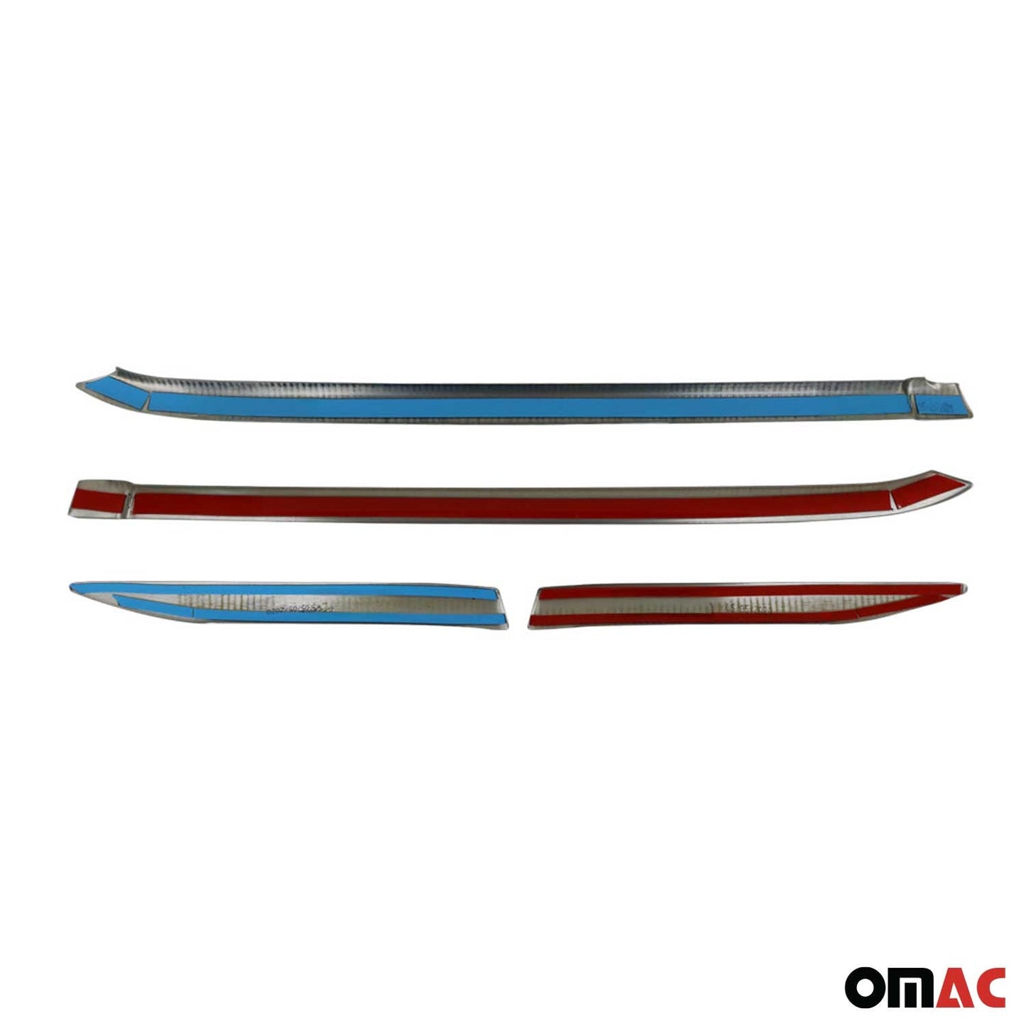 2019-2026 Mercedes Sprinter W907 910 Window Molding Trim Streamer Stainless Steel Dark