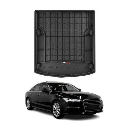 2012-2018 Audi A6 Sedan Premium Cargo Liner Trunk Mat All Weather Heavy Duty