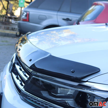 2018-2024 VW Tiguan 2.gen Front Bug Shield Hood Deflector 1 Pc Smoke