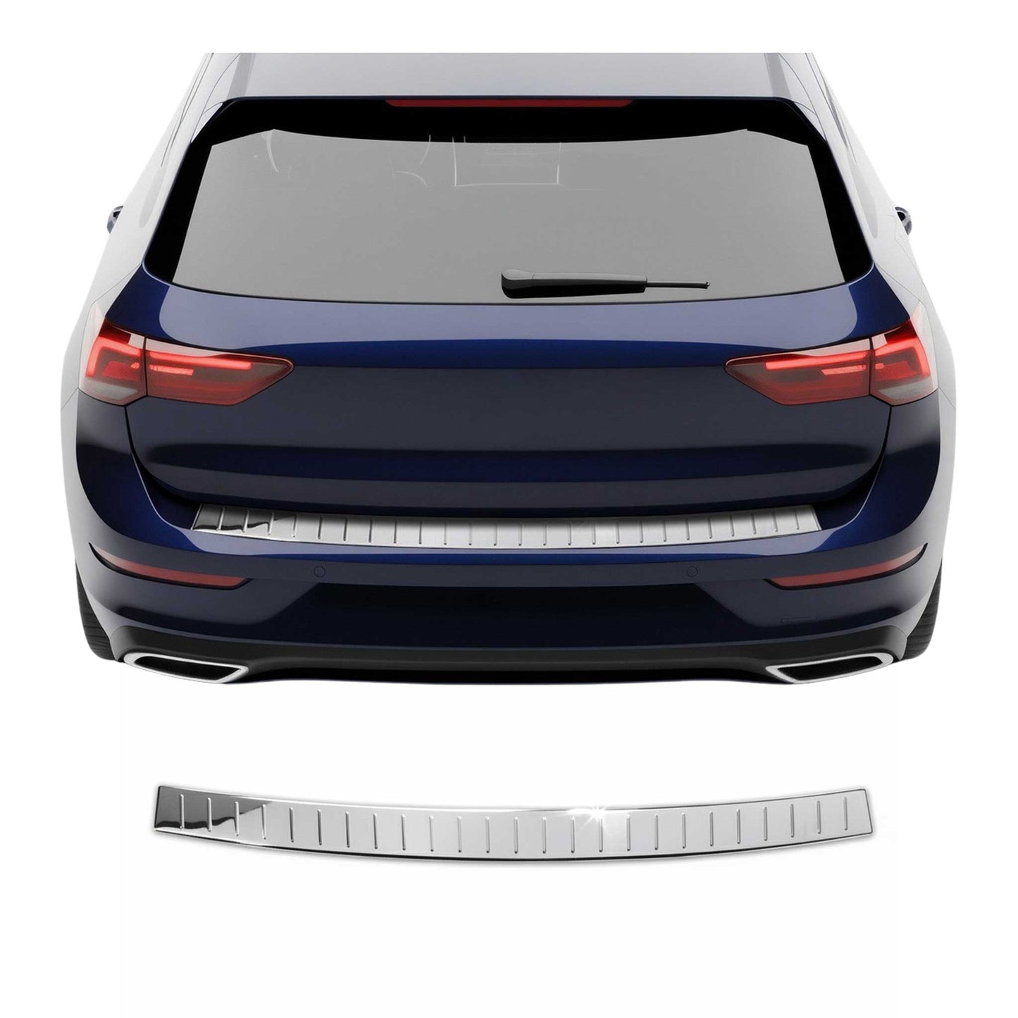 2022-2024 Volkswagen Golf MK8 Rear Bumper Sill Cover Protector Guard