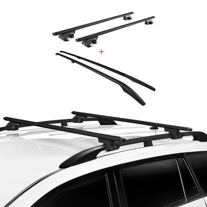 2004-2010 VW Touareg Roof Racks & Roof Rack Rails Black